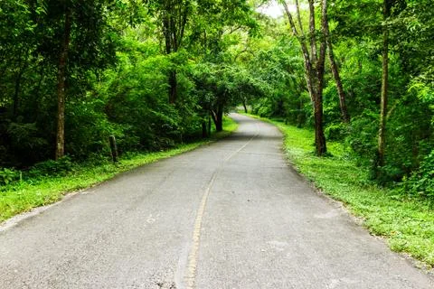 Countryside road Stock Photos
