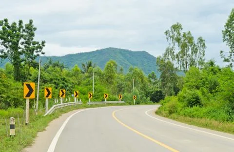 Countryside road Stock Photos