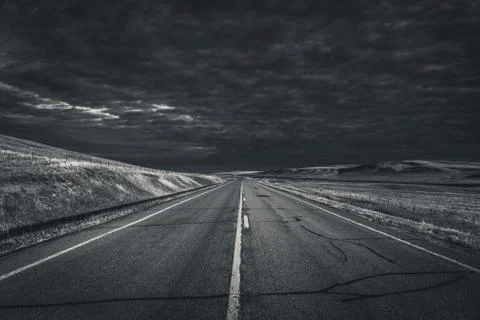 Countryside road. Stock Photos