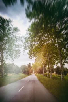 Countryside Road Stock Photos