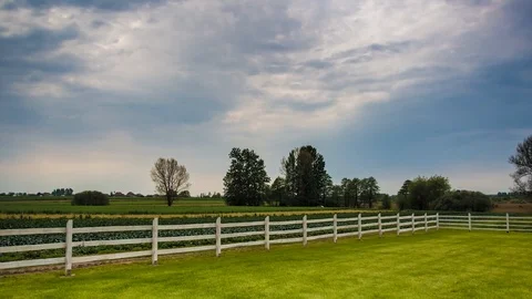 Countryside Sky Time Lapse Stock Footage 99116907