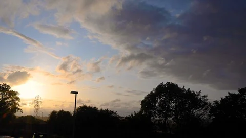 Countryside Sunset TL 库存影片 129399174