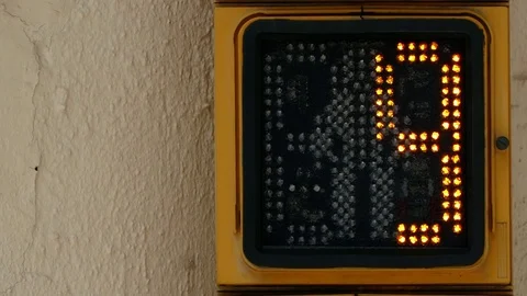 Counts forward numeric. Stock Footage 75452812