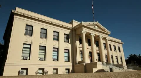 A COUNTY COURTHOUSE Stock Footage 10788728