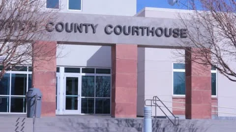 County Courthouse Stock Footage 22039616