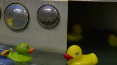 County Fair Duck Game 스톡 동영상 66312553