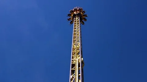 County fair ride Stock Footage 100616529