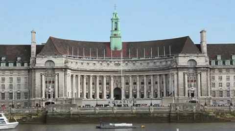 County Hall 스톡 동영상 37337028