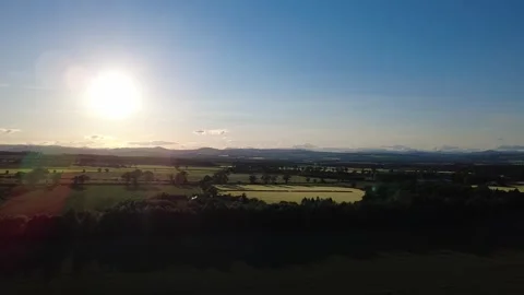 Coupar Angus Summer shot. Stock Footage 340980199