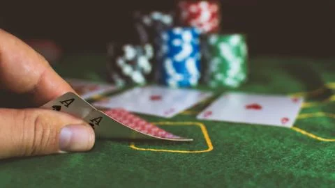 Couple of aces. Stock Photos