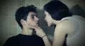 a couple argue and then make peace - anger and kisses - fighting HD Footage