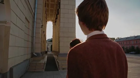 Couple from the back Stock Footage 61774313