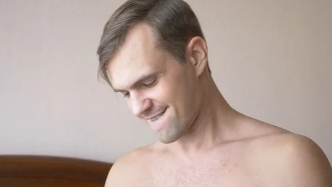 Couple in bed making love. Stock Footage 88091710