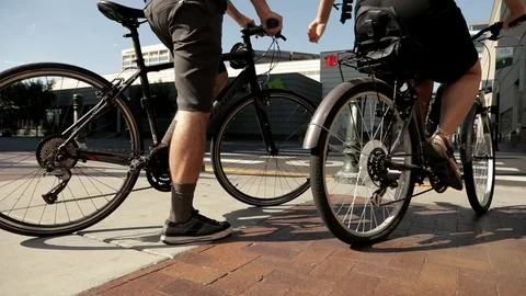 Couple on Bike Stock Footage 100034049