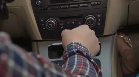 Couple in car Stock Footage 56074577