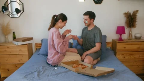 Couple care at home Stock Footage 241548892