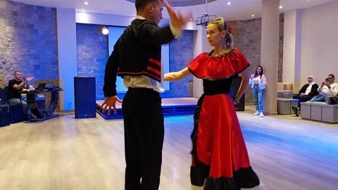 Couple Dance Video Video stock 252836816