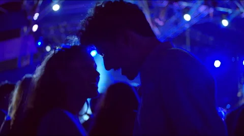 Couple dances slow and passionately Stock Footage 63083384