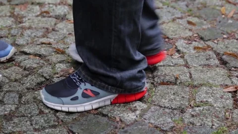 Couple dancing in park Stock Footage 73433666