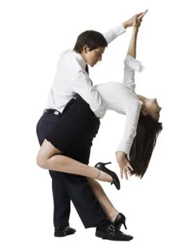 Couple dancing Stock-Fotos