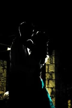 Couple dancing Stock Photos