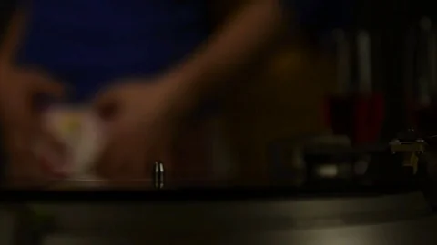 Couple dancing slow at party Stock Footage 71496988