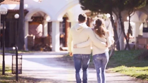 Couple on a date Stock Footage 73125819