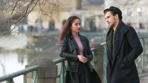 Couple on a Date Video stock 80221853