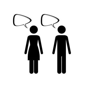 Couple design over white background vector illustration Ilustração Stock