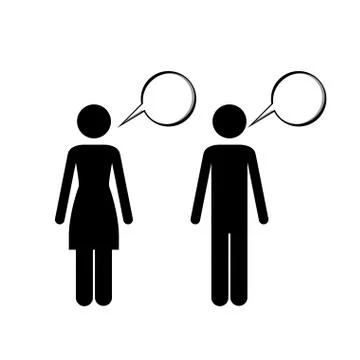 Couple design over white background vector illustration Ilustração Stock