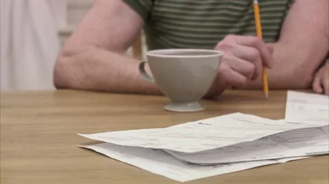 A couple doing the dishes together Stock Footage 11337470