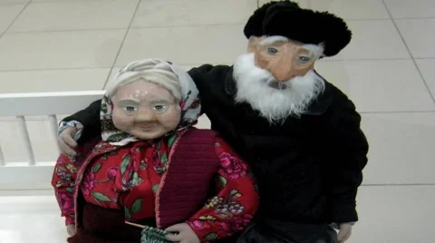 Couple in the elderly 库存影片 62477907