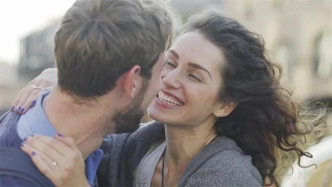 Couple embracing Stock Footage 75169308