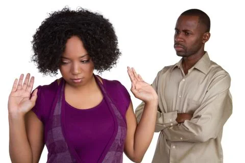Couple fighting Stock Photos