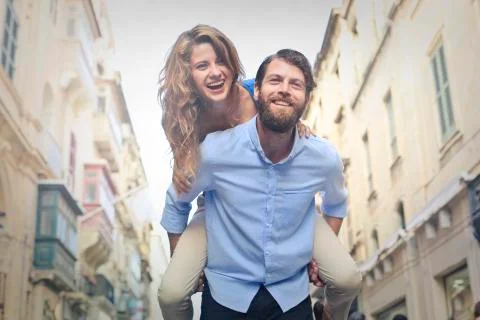 Couple fun Stock Photos