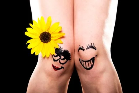 A couple of funny legs Stock Photos