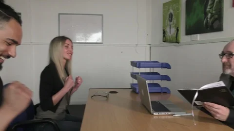 Couple get record deal Stock Footage 112809045