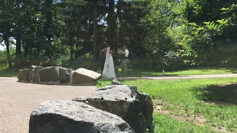 Couple Getting Married Outside 動画素材 78518134