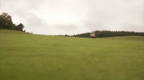 A couple on a golf course Video stock 11311083