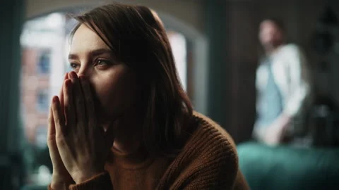 Couple Having Argument Stock Footage 202132642