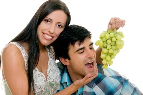 Couple Having lots of Fun Stock Photos