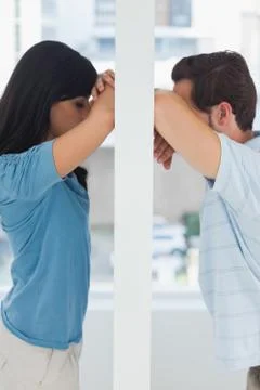 Couple having relationship problems Stock Photos