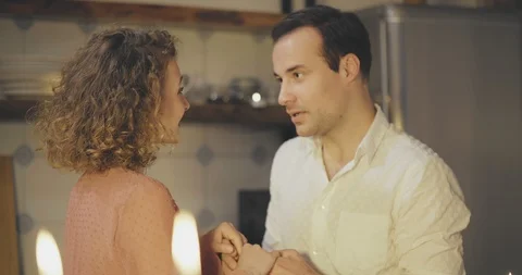 Couple having a romantic dinner Video stock 114118353