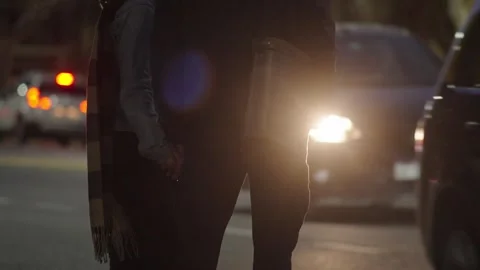 Couple holding hands Stock Footage 314484755