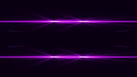Couple horizontal lights optical lens flares moving. Video stock 113728520