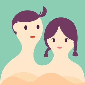 Couple Stock-Illustration