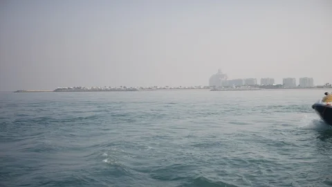 Couple on jet ski. Stock Footage 119395359