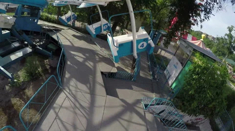 Couple Legs on the Carousel Stock Footage 51926789