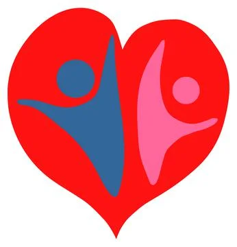Couple Logo Vector illustration Stock Illustration