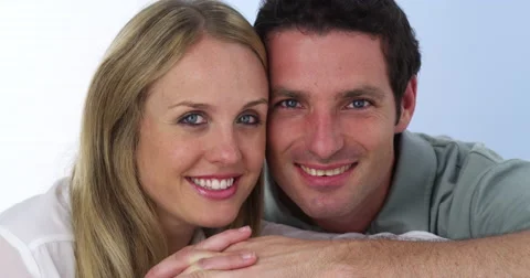 Couple looking at camera Video stock 44481967